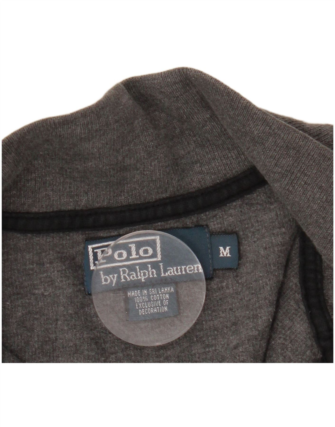 Polo Ralph Lauren Herren-Sweatshirt mit grafischem Reißverschluss, Mittelgrau