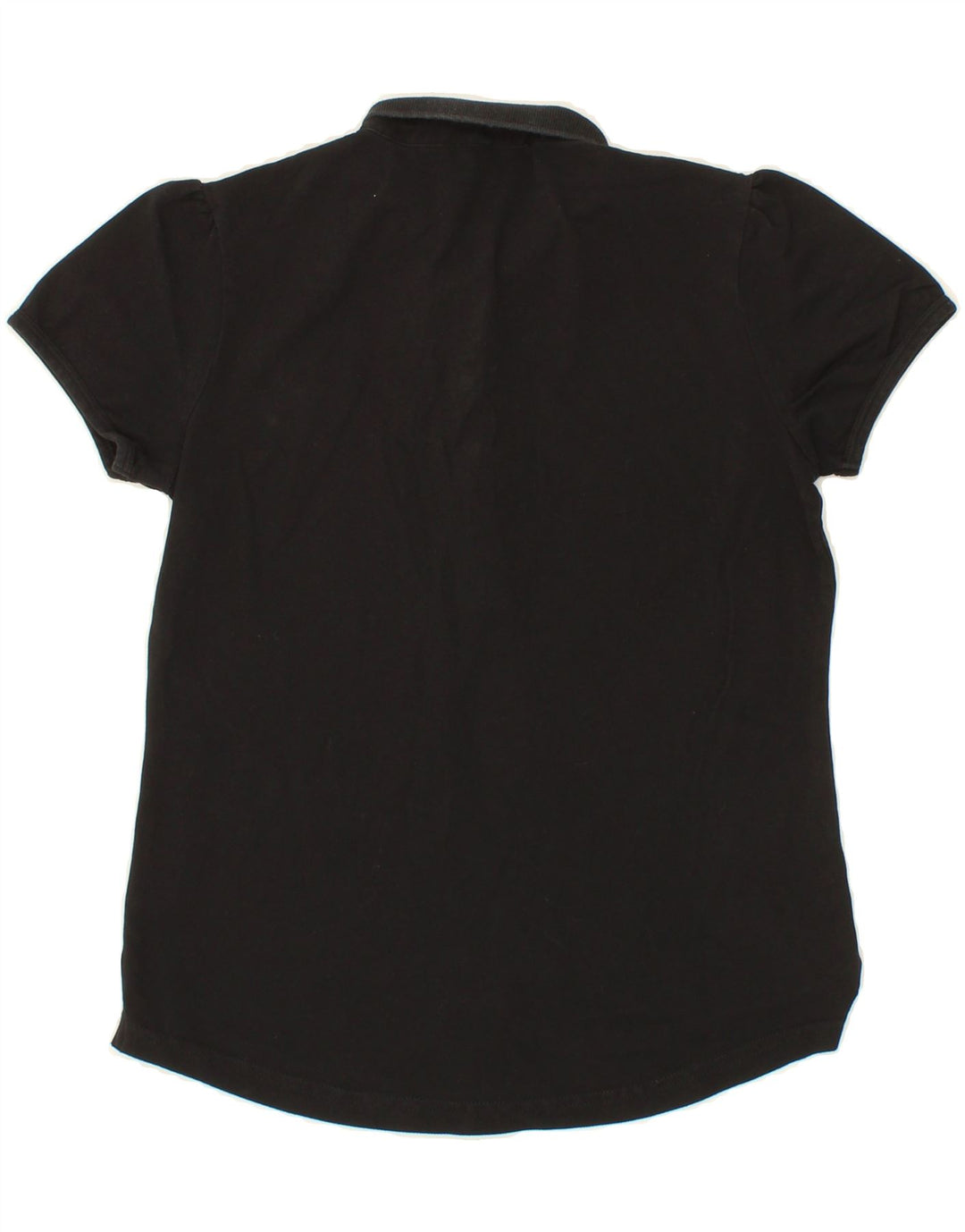 SUN68 Womens Polo Shirt UK 12 Medium Black Cotton Vintage Sun68 and Second-Hand Sun68 from Messina Hembry 
