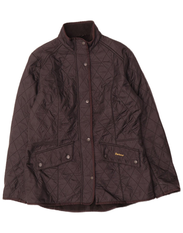 Barbour Damen Steppjacke UK 16 Large Schwarz Polyamid