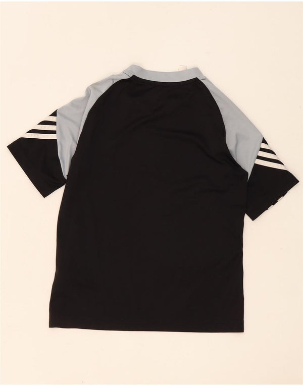 Fila Climalite Graphic T-Shirt für Jungen, 11–12 Jahre, Größe L, Schwarz, Farbblock