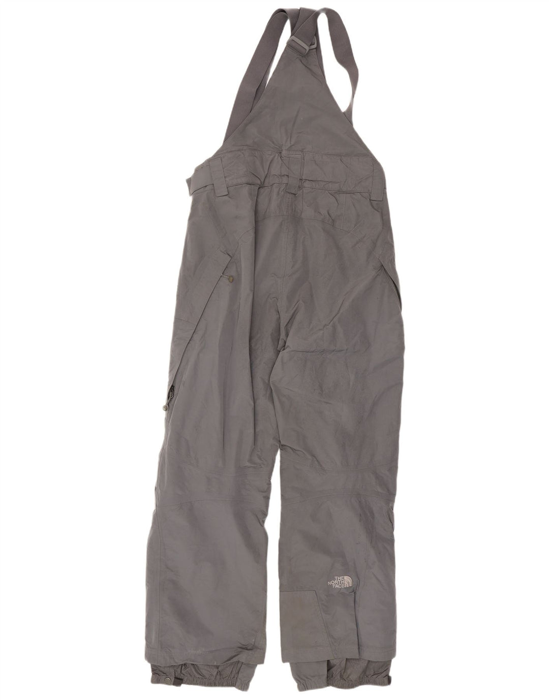 The North Face Herren Latzhose Skihose Mittelgraues Nylon