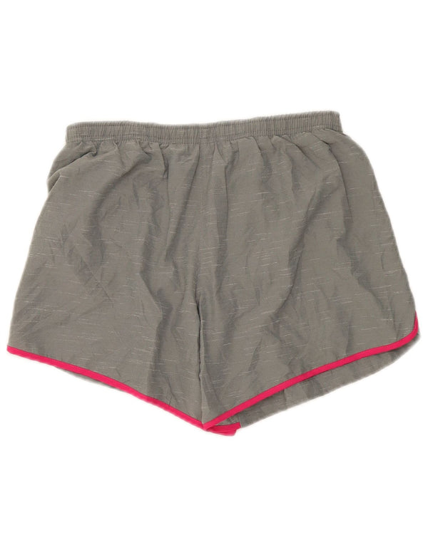 Nike Mädchen Dri Fit Standard Sport Shorts 13–14 Jahre XL Grau meliert