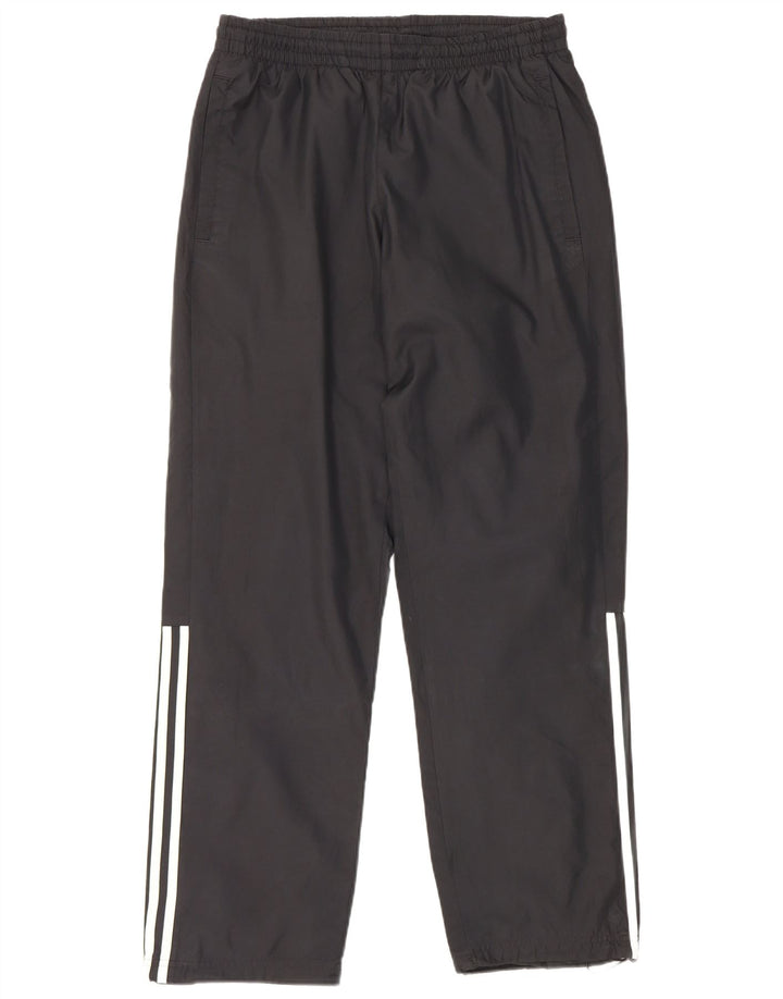 Adidas Herren-Trainingshose UK 38/40 Mittelschwarzes Polyester