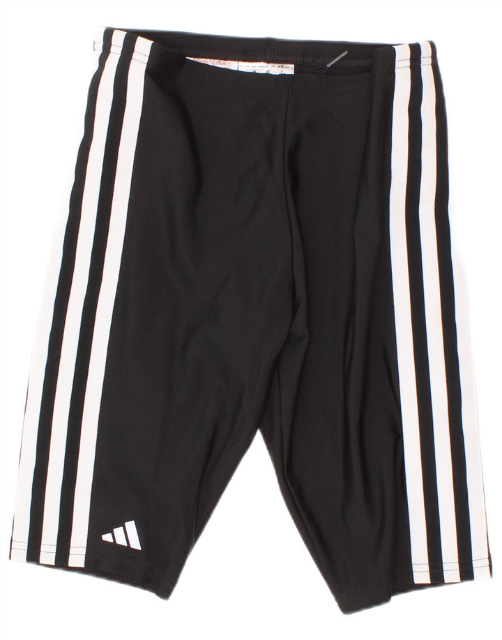 Adidas Aeroready Capri-Leggings für Jungen, 7–8 Jahre, schwarzes Polyamid