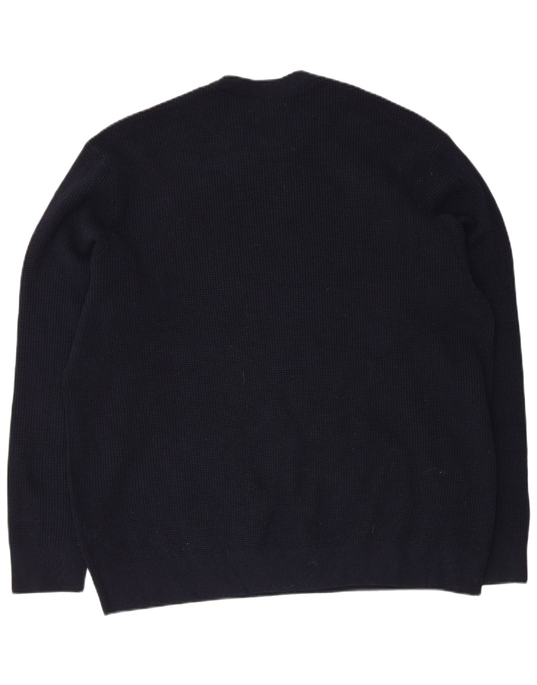 Marks & Spencer Herren-Pullover mit Rundhalsausschnitt, 3XL, Marineblau, Polyester