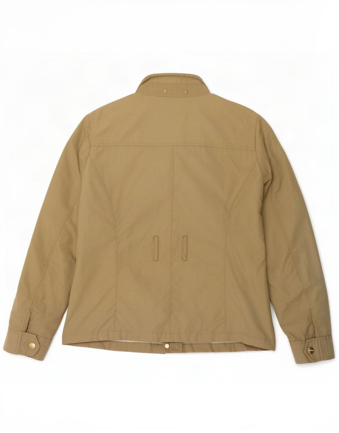 Woolrich Womens Utility Jacke UK 14 Medium Khaki Baumwolle
