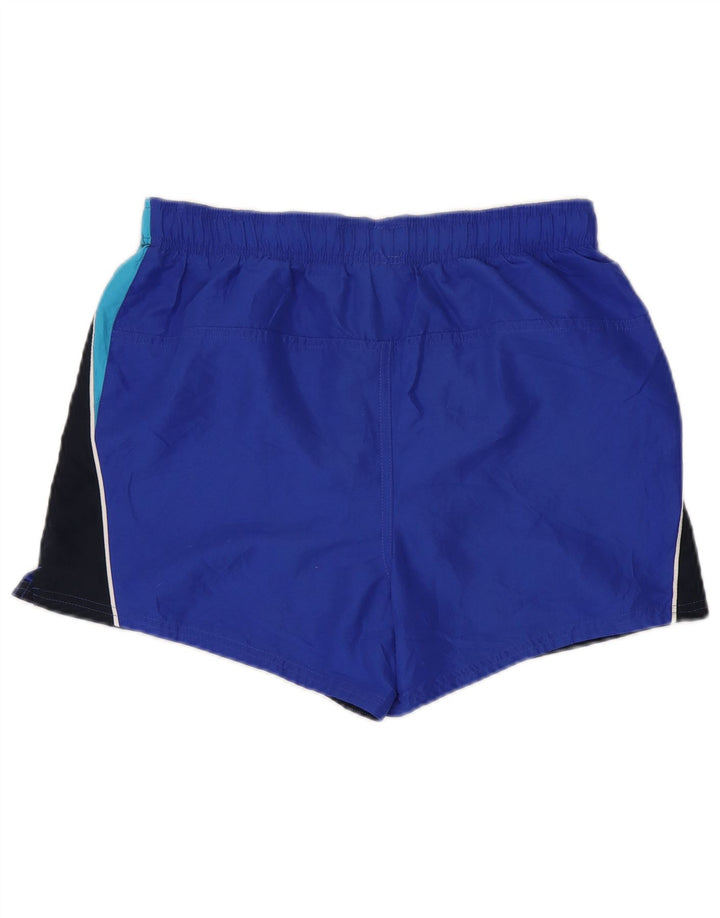 Nike Herren-Sportshorts aus mittelblauem Colourblock-Polyester
