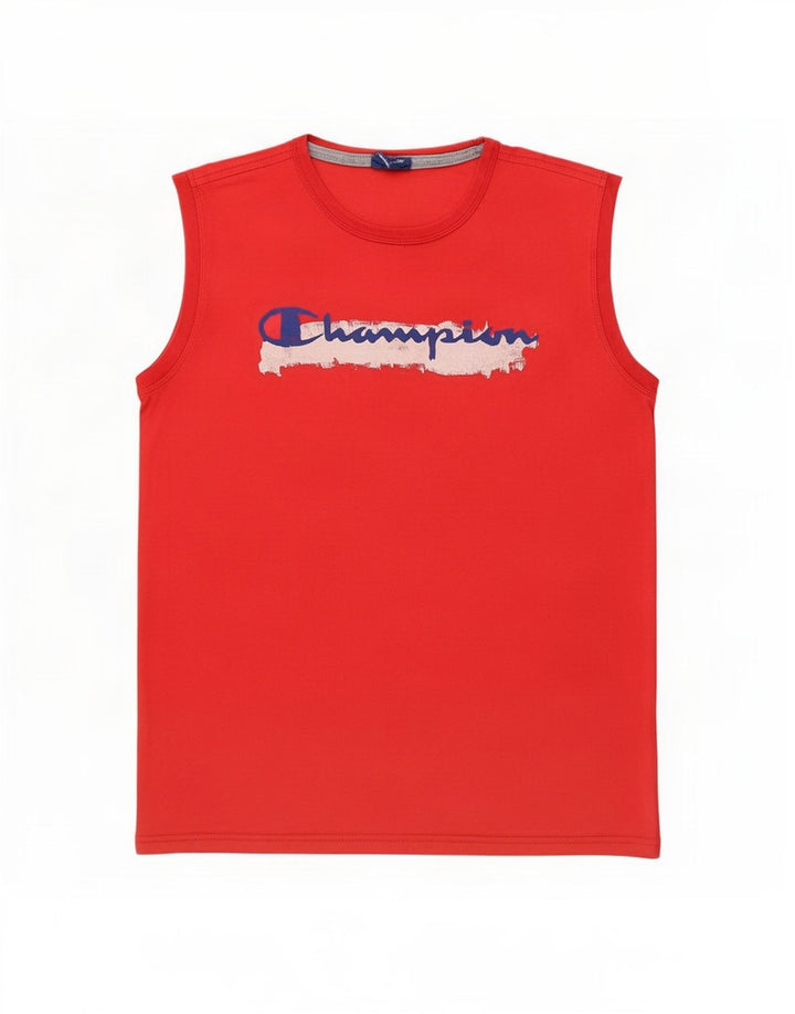 Champion Jungen-Top mit Grafik, 13–14 Jahre, XL, Rot