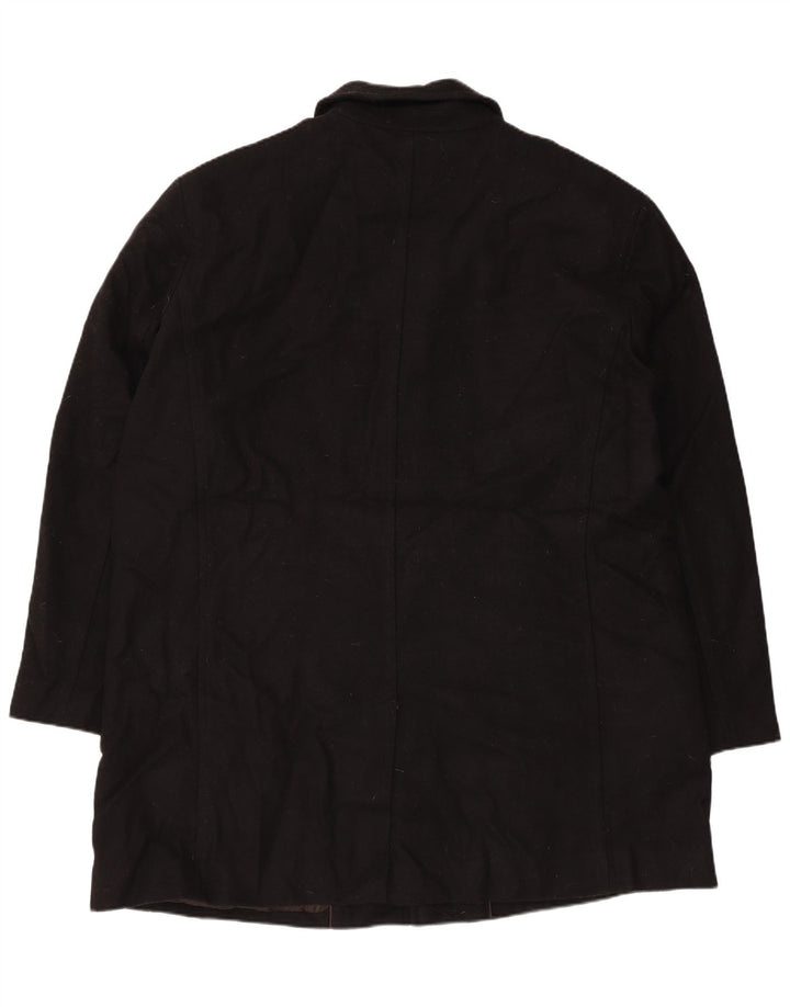 Dockers Herrenmantel UK 44 2XL Schwarze Wolle