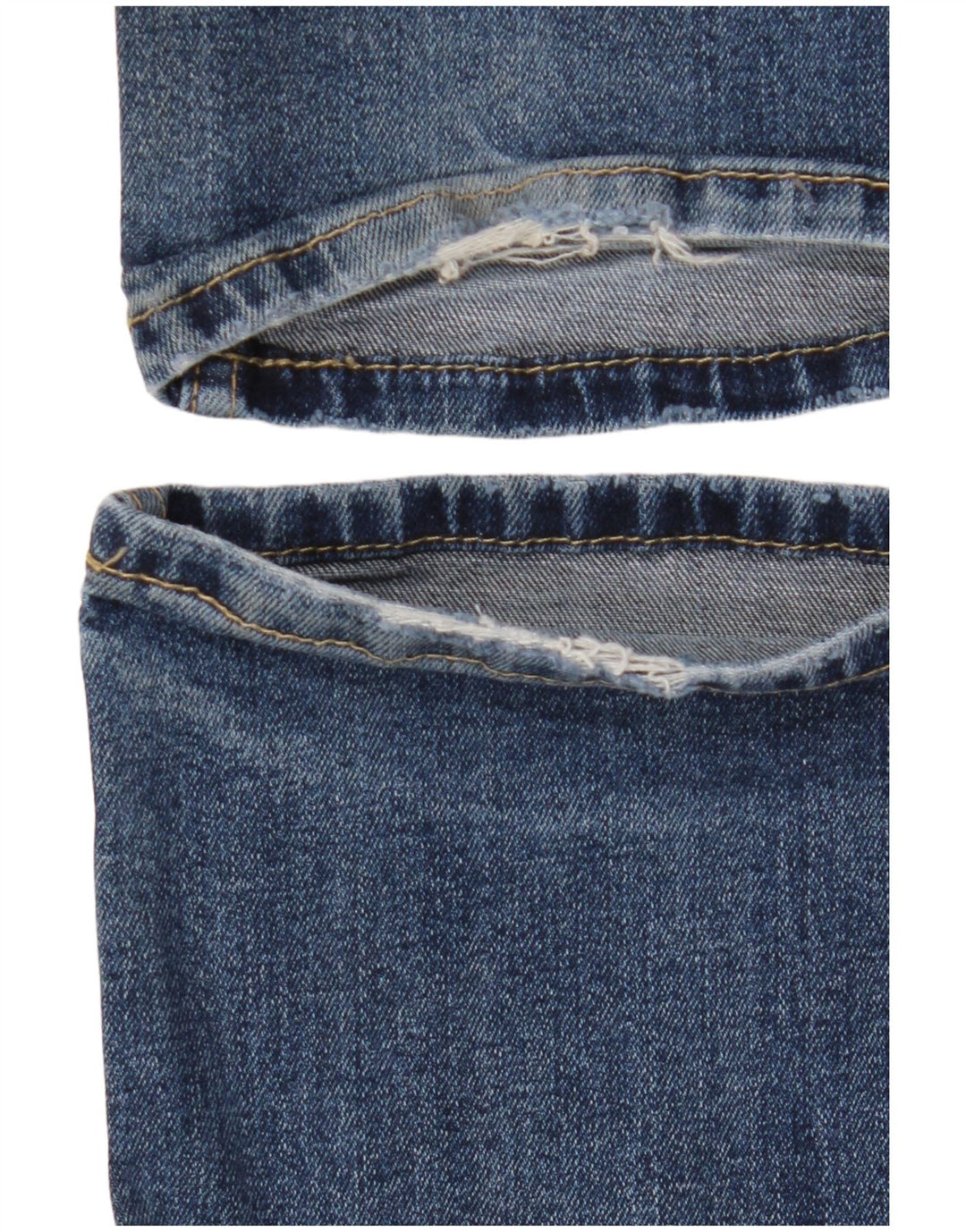 Hollister Herren Slim Jeans W30 L30 Blaue Baumwolle