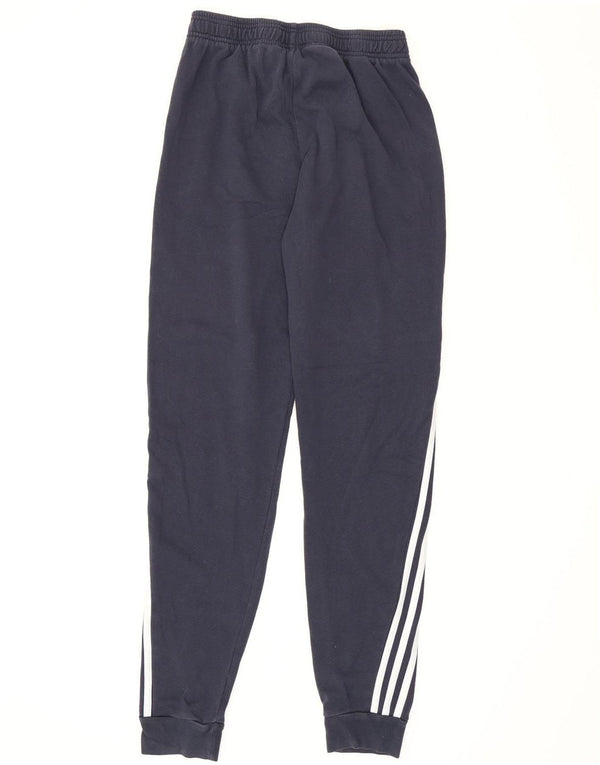 Adidas Jungen Trainingshose Jogger 15-16 Jahre Marineblaue Baumwolle