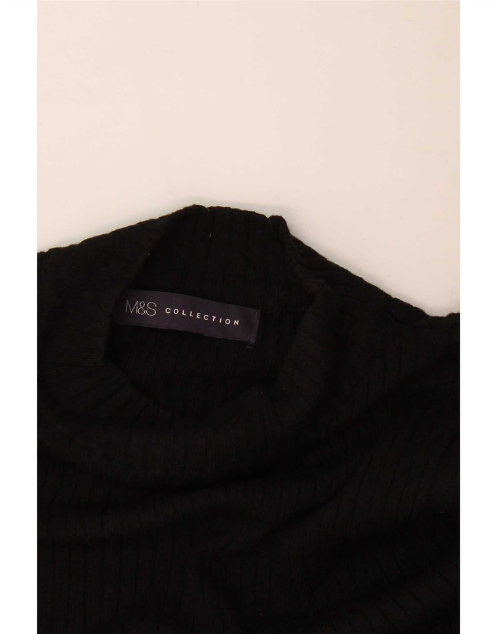 Marks & Spencer Damen Weste Top UK 10 Small Schwarz