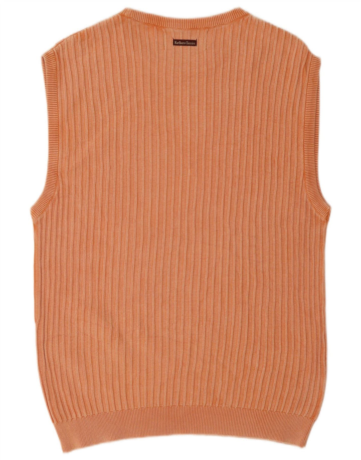 MARLBORO CLASSICS Herren Weste Tank Top 2XL Orange Baumwolle