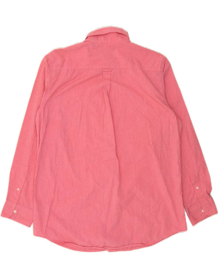 CHAPS Mens Easy Care Shirt Large Pink Cotton Vintage Chaps and Second-Hand Chaps from Messina Hembry 