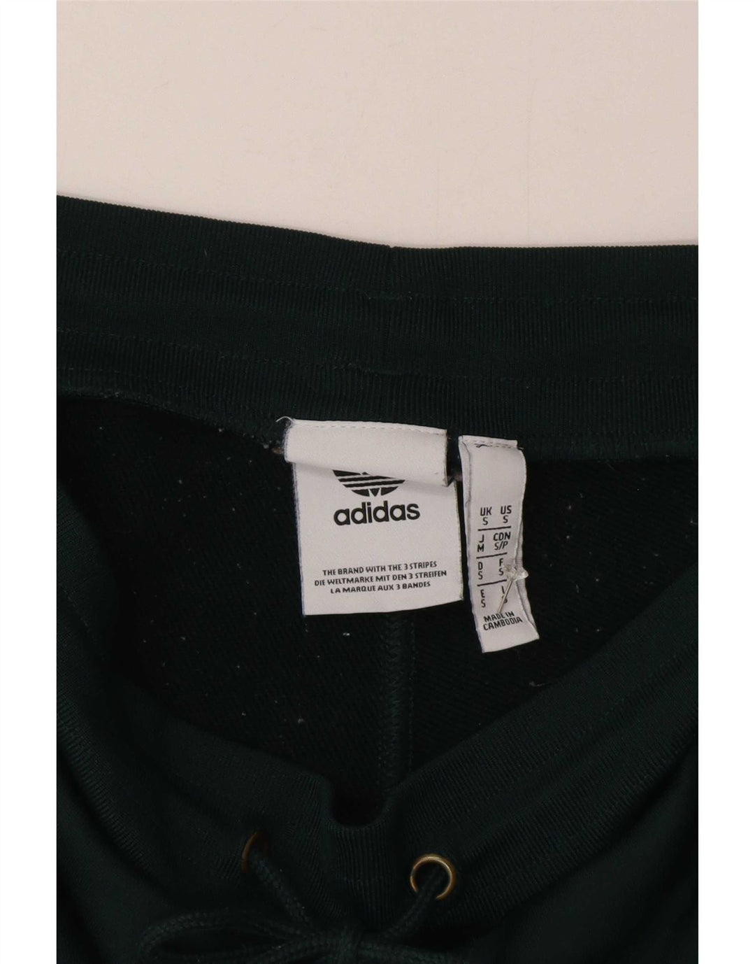 Adidas Herren Sportshorts mit Grafik, Größe S, grün, Farbblock-Polyester