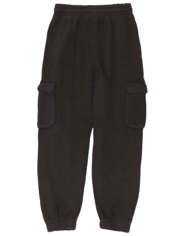 ZARA Damen Cargo-Trainingshose, Jogginghose, Größe S, Größe S, Schwarz, Baumwolle