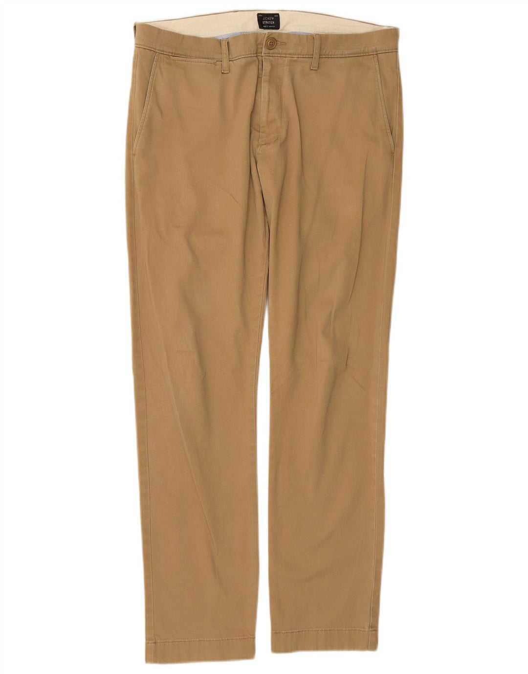 J. CREW Gerade Chinohose für Herren, W31, L30, Beige, Baumwolle