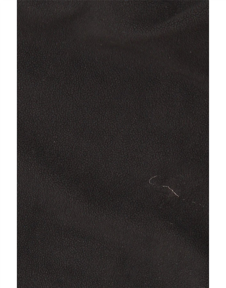 Columbia Herren-Fleecepullover mit Reißverschluss, XS, schwarzes Polyester