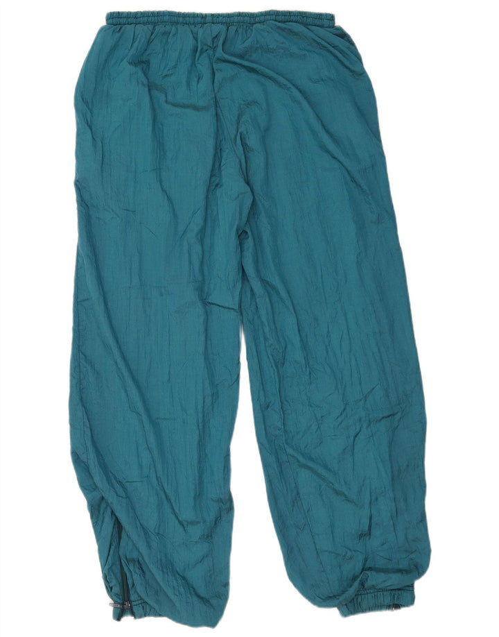 Vintage Herren-Trainingsanzug mit lockerer Passform, Größe 48/50, mittelblau, Farbblock