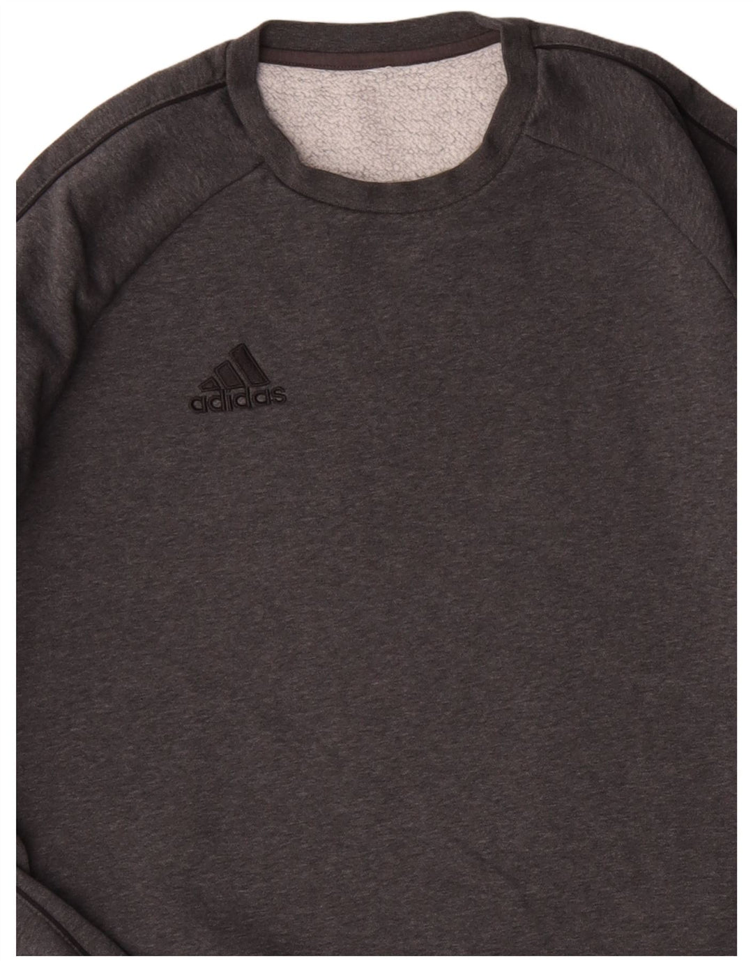Adidas Herren Sweatshirt Pullover Small Grau Baumwolle