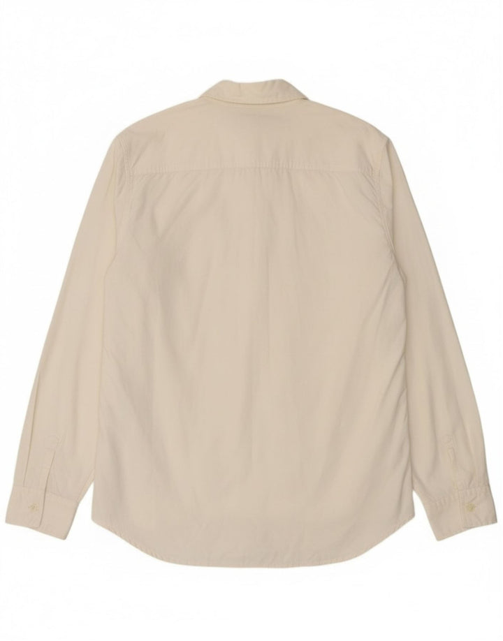 Calvin Klein Herrenhemd XL aus weißer Baumwolle