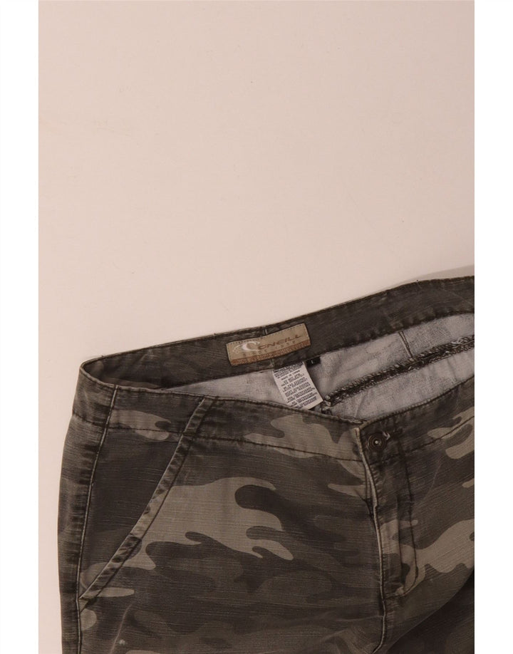 O'NEILL Gerade Herren-Cargohose, Größe L, W36, L29, Khaki, Camouflage, Baumwolle