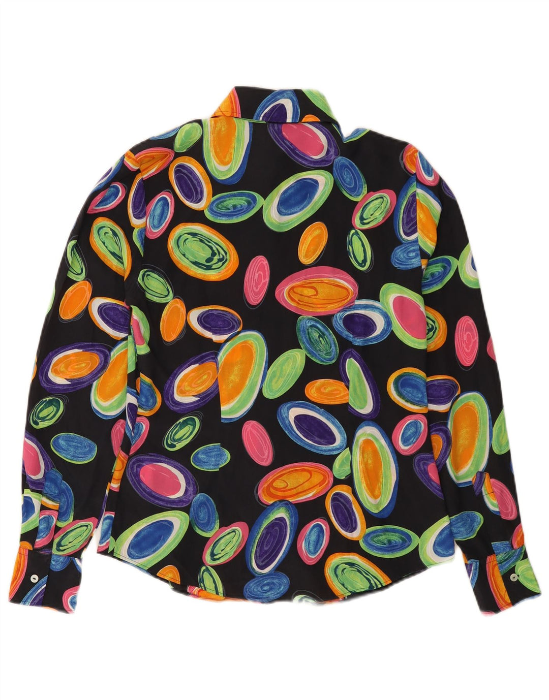 INGRAM Damen-Hemdbluse mit abstraktem Muster IT 42 Medium Mehrfarbig