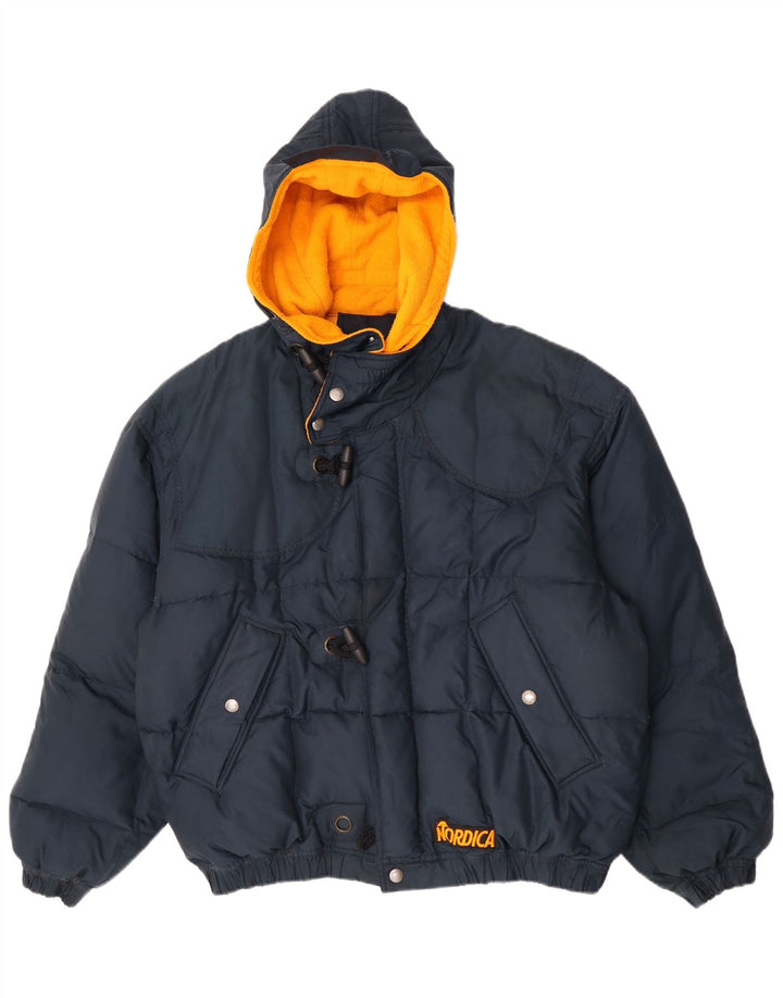 Nordica Herren-Skijacke mit Kapuze, IT 52 XL, Marineblau, Polyester