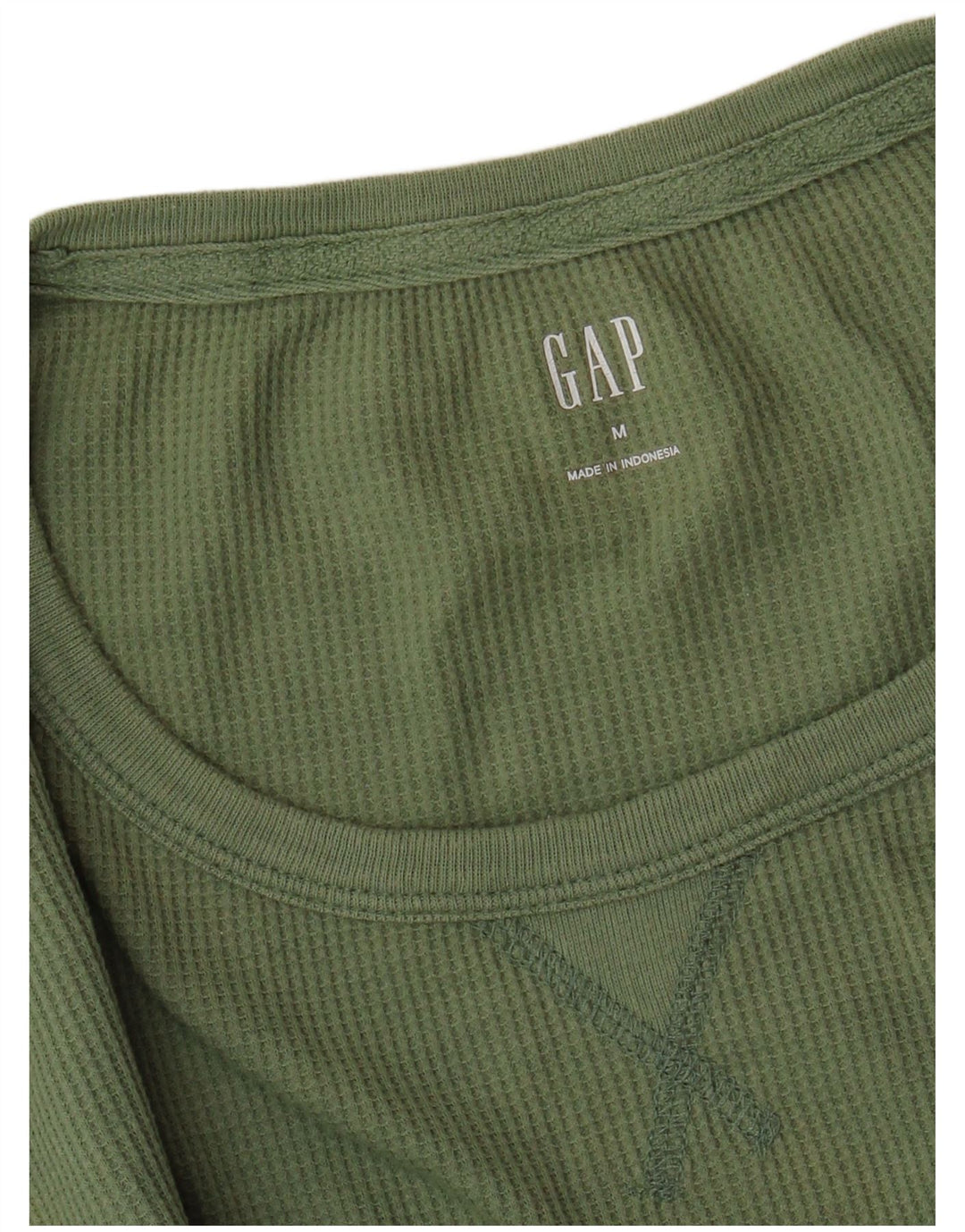 GAP Damen Top Langarm UK 12 Mittelgrün