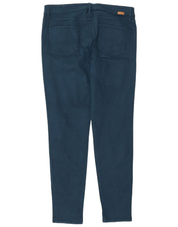 Massimo Dutti Damen Skinny Jeans EU 44 XL W34 L30 Blaue Baumwolle