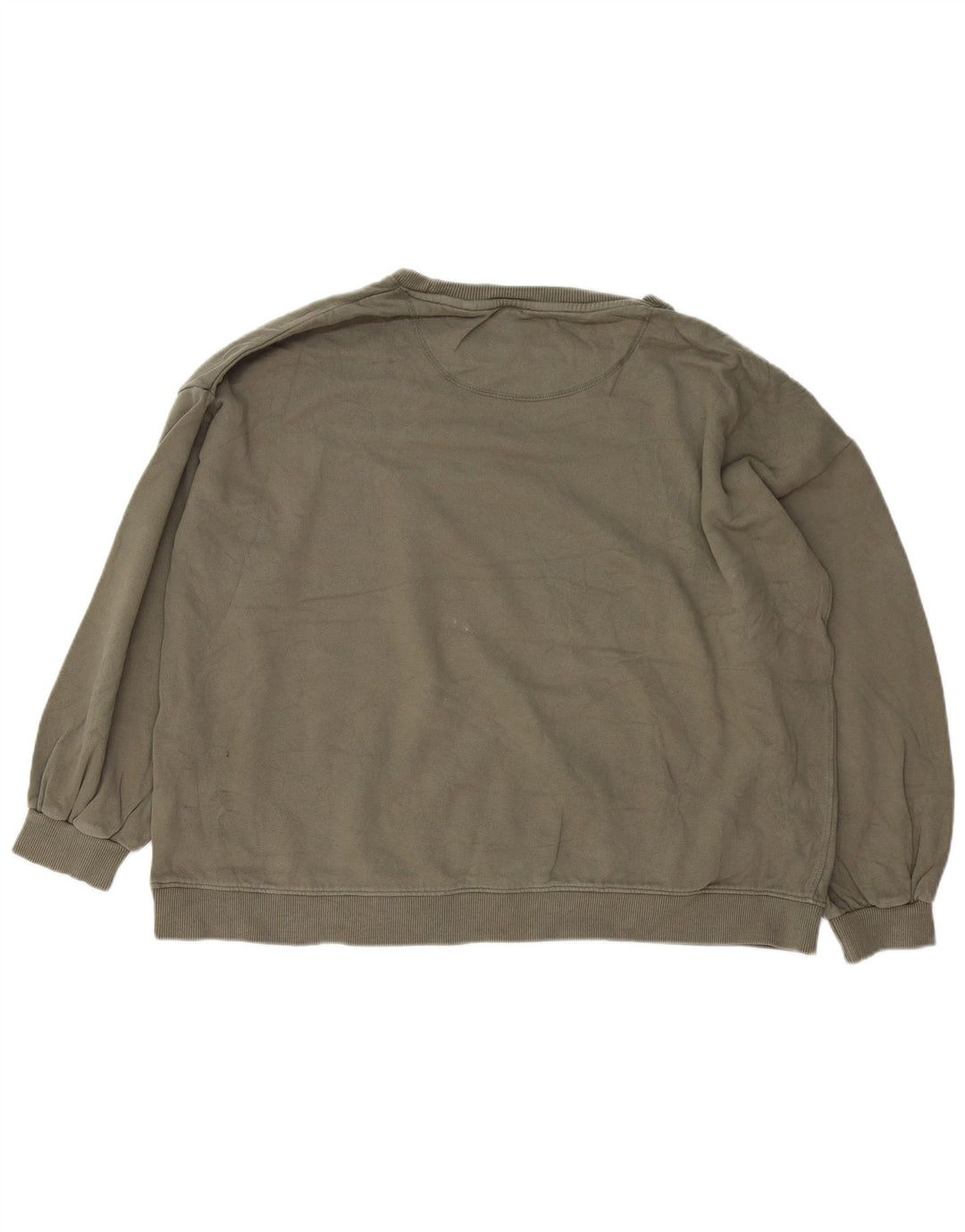 FAT FACE Damen-Sweatshirt in Übergröße, Größe 40, Khaki, Baumwolle