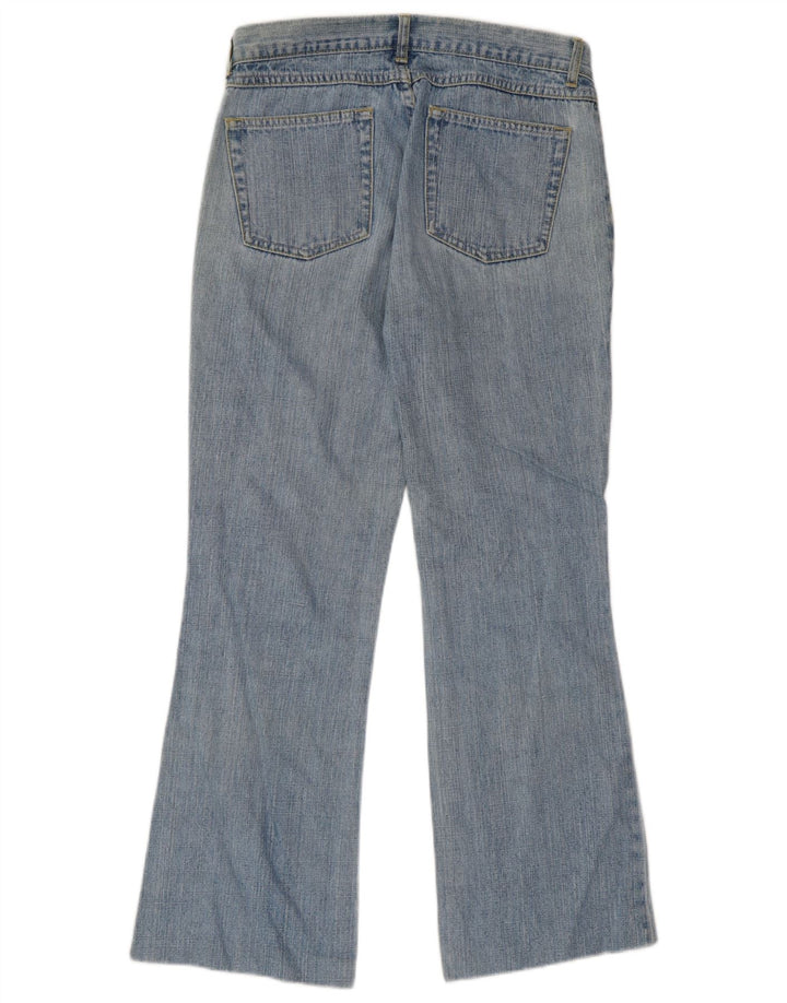 Marks & Spencer Damen Bootcut Jeans UK 8 Small W28 L27 Blaue Baumwolle