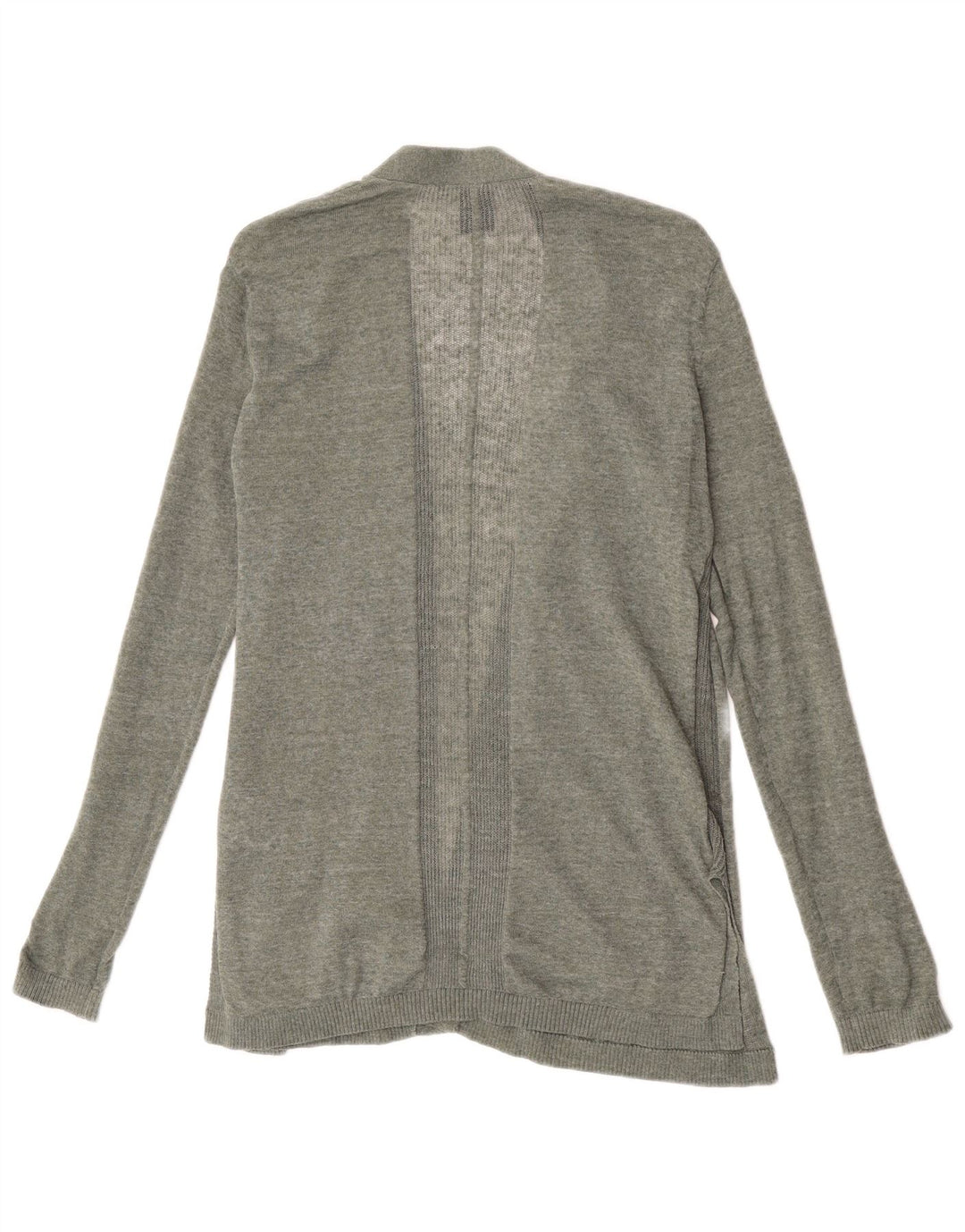 Offener Damen-Cardigan von Gap, UK 14, mittleres Khaki-Leinen