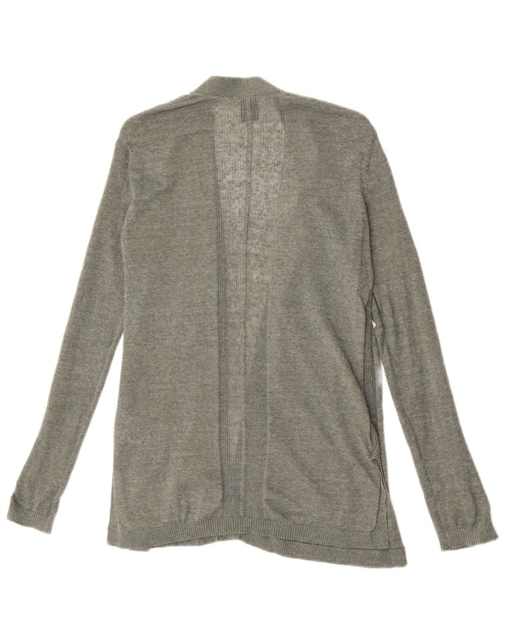 Offener Damen-Cardigan von Gap, UK 14, mittleres Khaki-Leinen
