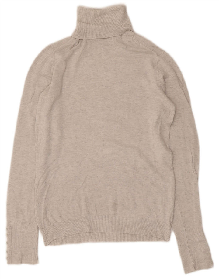 Rollkragenpullover für Damen von Zara, Gr. 12, Mittelgrau