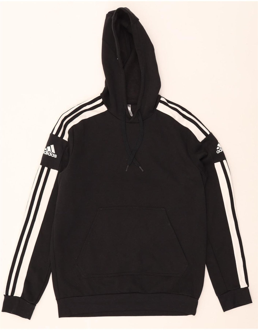 Adidas Herren Kapuzenpullover Mittelschwarz Baumwolle