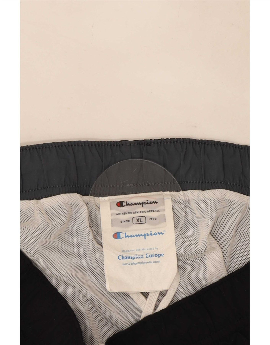 Champion Herren Badeshorts XL Schwarz Polyester
