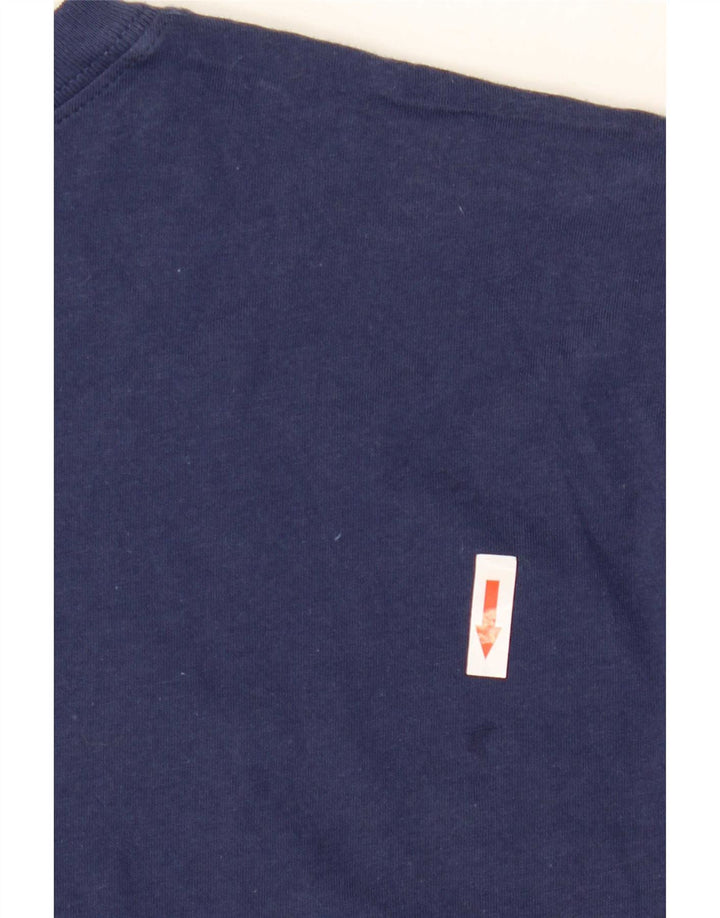 Nike Herren-T-Shirt mit Grafik, mittelgroß, marineblau, Baumwolle