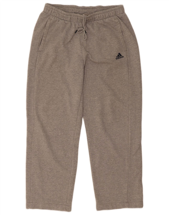 Adidas Herren Climalite Trainingshose mittelgraue Baumwolle