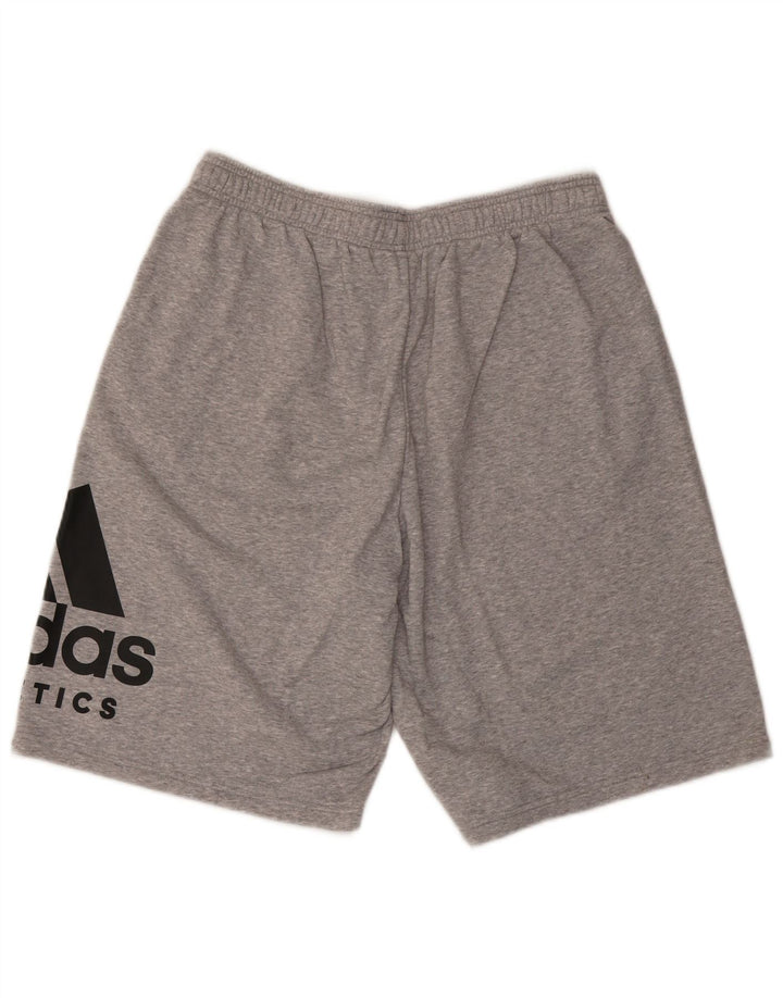ADIDAS Herren Graphic Sport Shorts XL Grau Baumwolle