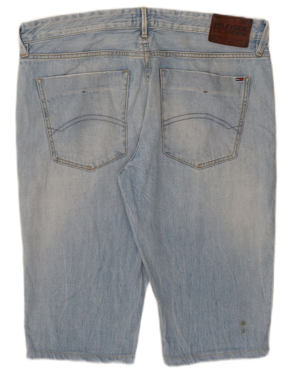 Tommy Hilfiger Herren Denim Shorts W36 Large Blau