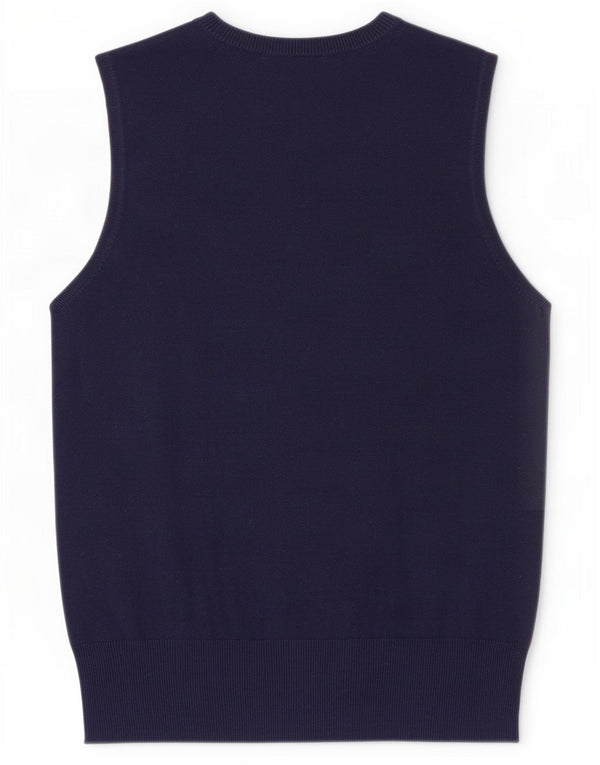 Zara Damen Weste Tank Top UK 14 Large Marineblau Viskose