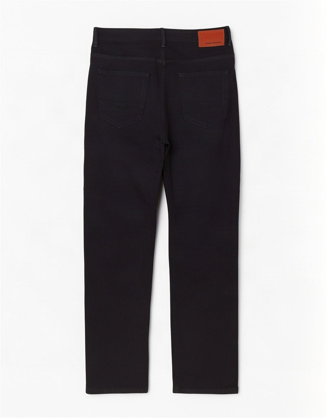 Hugo Boss Herren Straight Jeans W32 L30 Marineblaue Baumwolle
