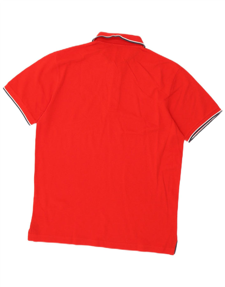 Gant Herren-Poloshirt, große rote Baumwolle