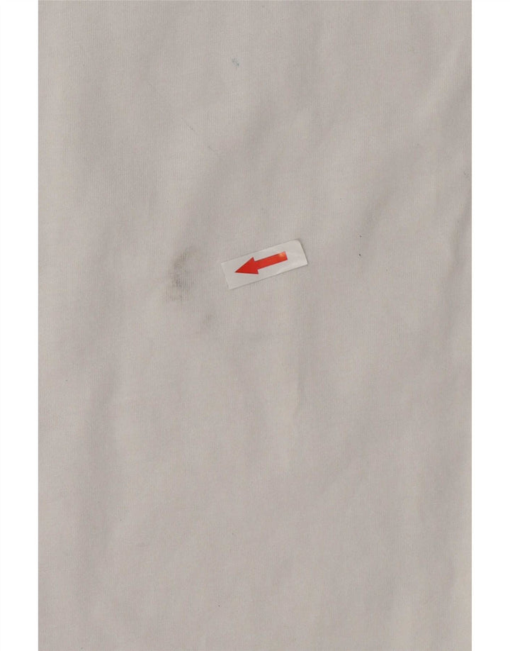 Replay Herren-T-Shirt mit Grafik, Größe L, aus weißer Baumwolle