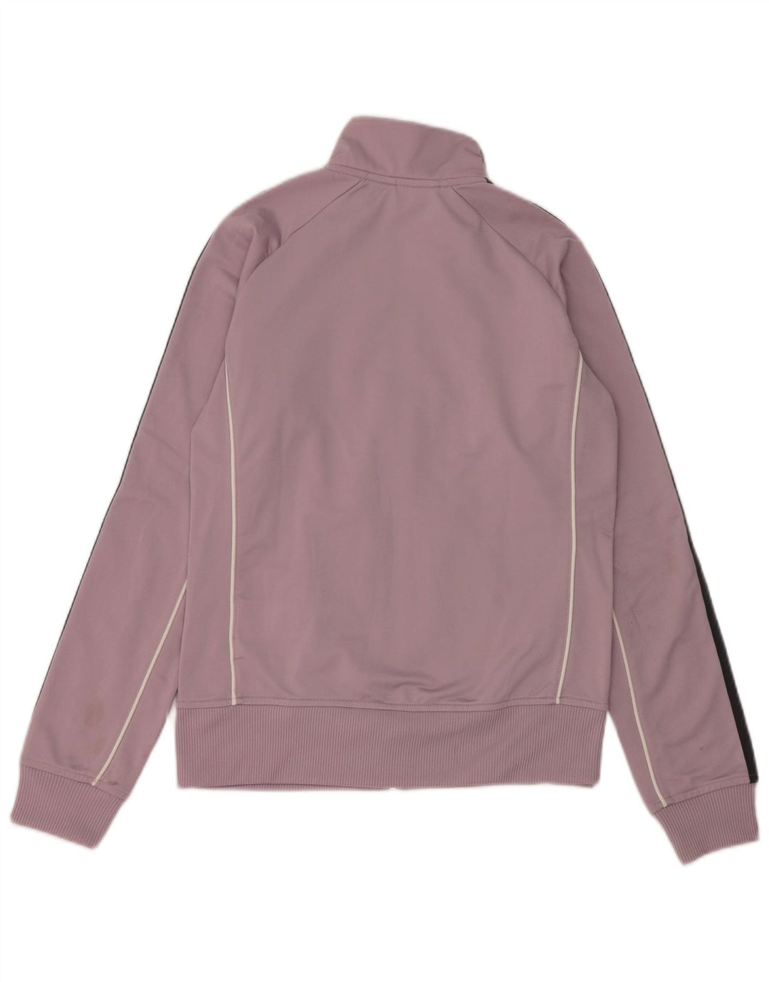 Adidas Mädchen Trainingsanzug Top Jacke 13-14 Jahre Lila Polyester