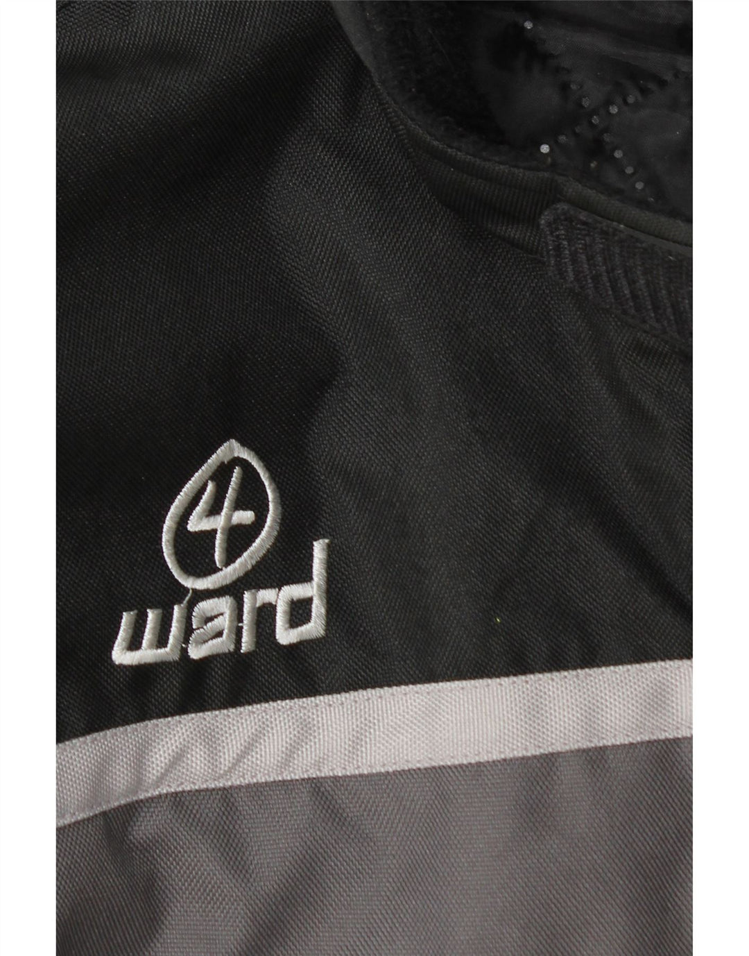 Vintage Herren Racer Jacke UK 42 XL Schwarz gestreift