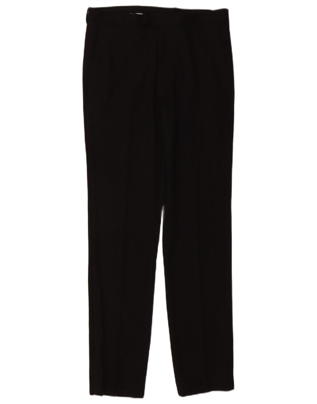 Marks & Spencer Herren Slim Fit Anzughose W32 L33 Schwarz Polyester