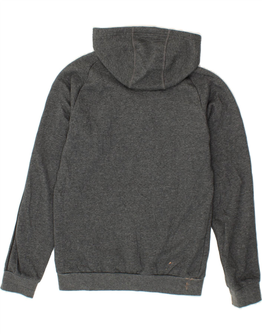 ADIDAS Mens Hoodie Jumper Small Grey Cotton Vintage Adidas and Second-Hand Adidas from Messina Hembry 