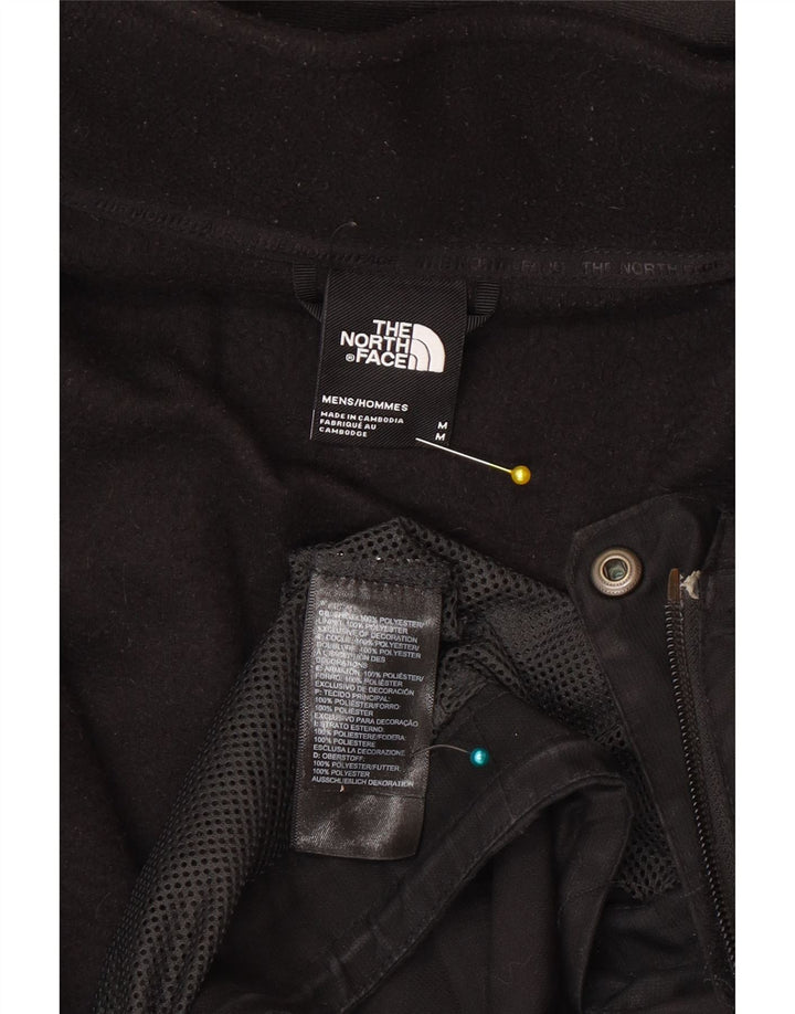 The North Face Herren-Windbreakerjacke mit Kapuze, UK 38, Mittelschwarz, Polyester